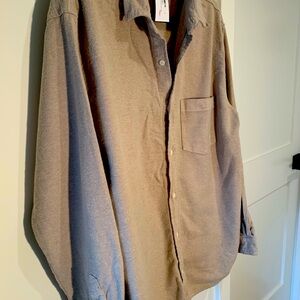 CP SHADES cotton flannel shirt L NWT